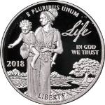 2018-W Platinum American Eagle $100 Proof Bullion Coin - LIFE - OGP COA - STOCK