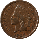 1908-S Indian Cent - Key Date