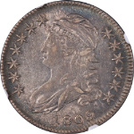 1809 Bust Half Dollar NGC AU53 0-103 R.1 Superb Eye Appeal Strong Strike