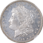 1896-P Morgan Silver Dollar NGC MS64 DPL Blast White Superb Eye Appeal