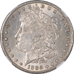 1886-S Morgan Silver Dollar CAC Sticker NGC MS62 Nice Eye Appeal Nice Strike