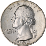 1943-D Washington Quarter