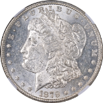 1879-S Rev 78 Morgan Silver Dollar NGC MS61 Blast White Great Eye Appeal