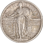 1917-P Type 1 Standing Liberty Quarter