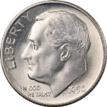 1950-S Roosevelt Dime