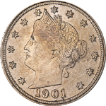 1901 Liberty V Nickel