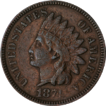 1874 Indian Cent