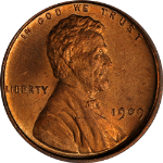 1909-P VDB Lincoln Cent - Red Gem