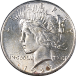 1927-P Peace Dollar PCGS MS64 Nice Eye Appeal Strong Strike