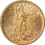 1910-P Saint-Gaudens Gold $20 PCGS MS62 Great Eye Appeal Strong Strike