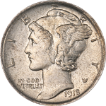 1918-D Mercury Dime