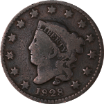 1828 Large Cent - Small Date