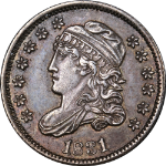 1831 Bust Half Dime Choice AU/BU Superb Eye Appeal Strong Strike