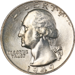 1949-D Washington Quarter