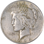 1926-S Peace Dollar - Amazing Planchet Error