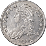 1812 Bust Half Dollar AU/BU Details 0-105a R.2 Superb Eye Appeal Nice Strike