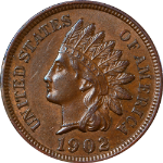 1902 Indian Cent