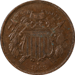 1868 Two (2) Cent Piece