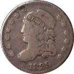 1829 Bust Half Dime