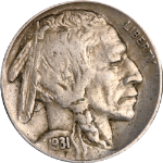 1931-S Buffalo Nickel