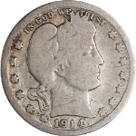 1914-S Barber Quarter