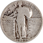 1927-S Standing Liberty Quarter