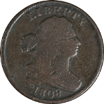 1808 Half Cent Nice VG C-3 R.1 Nice Eye Appeal Nice Strike