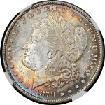 1878-P 7TF Rev 79 Morgan Silver Dollar NGC MS62 Nice Eye Appeal Nice Strike
