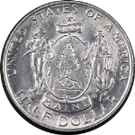 1920 Maine Commem Half Dollar Choice BU++ Blast White Superb Eye Appeal