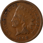 1908-S Indian Cent  - Key DAte