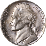 1939-D Jefferson Nickel