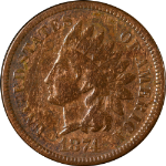 1874 Indian Cent