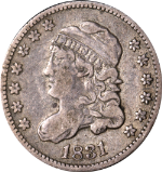 1831 Bust Half Dime
