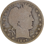 1897-O Barber Half Dollar