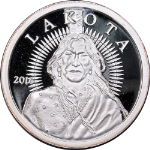 2016 Free &amp; Independent Lakota 1 Ounce Silver Round .999 Fine - Buffalo Reverse