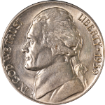 1939-D Jefferson Nickel