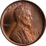 1918-P Lincoln Cent