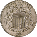 1868 Shield Nickel