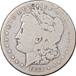 1889-CC Morgan Silver Dollar Nice G- Key Date Nice Strike