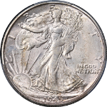 1945-D Walking Liberty Half PCGS MS66 Great Eye Appeal Nice Strike