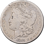 1889-CC Morgan Silver Dollar G/VG Details Key Date Decent Eye Appeal Nice Strike