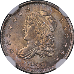 1829 Bust Half Dime NGC MS64 Superb Eye Appeal Strong Strike