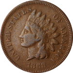 1868 Indian Cent