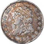 1831 Bust Half Dime - Rim Bumps