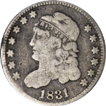 1831 Bust Half Dime