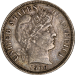 1906-P Barber Dime