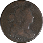 1801 Large Cent &#39;3 Errors&#39; Nice G S.219 R.2 Nice Eye Appeal Nice Strike