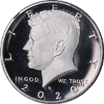 2020-S Kennedy Half Dollar NGC PF70 Ultra Cameo Early Releases - STOCK