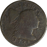1795 Large Cent &#39;Lettered Edge&#39; Nice VG Details S.74 R.4 Decent Eye Appeal