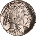 1936-D Buffalo Nickel